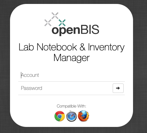 openbis login